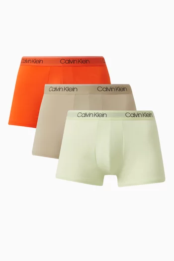 Logo Trunks  in Micro Stretch, Set of 3