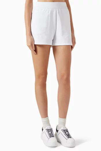 AX Logo Shorts in Cotton