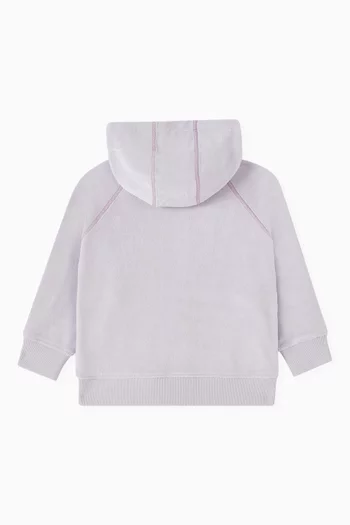 EKD Hoodie in Cotton-blend Towelling