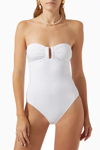 Cassiopée One-piece Swimsuit in Stretch Nylon