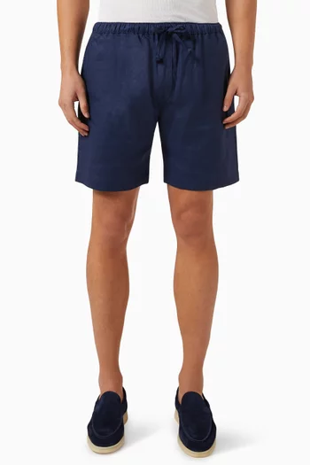 Capri Shorts in Linen