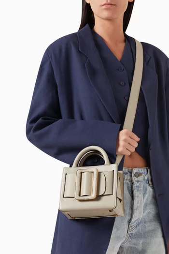 Mini Bobby 18 Tote Bag in Palmellato Leather