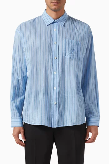 Classic Striped Shirt in Cotton