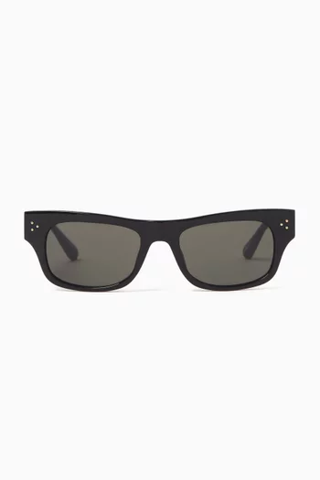 Falck Square-eye Sunglasses in Acetate