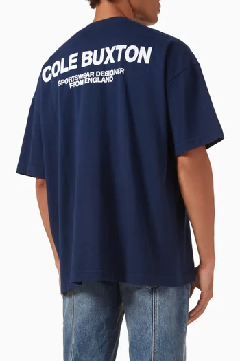 Sportswear T-shirt in Cotton-jersey