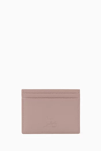 Loubisky Card Holder in Calf Leather