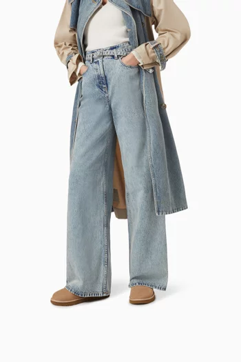 حذاء بوت كلاسيك ميني II جلد ماعز