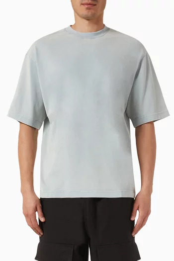 Crewneck T-shirt in Organic Cotton