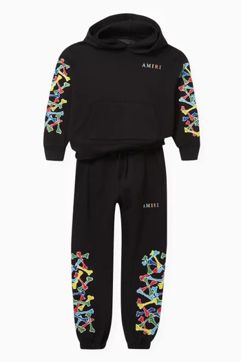 Bones Scribble Sweatpants in Cotton