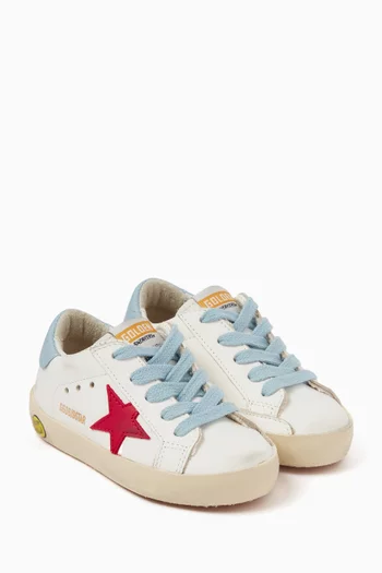Super Star Sneakers in Leather