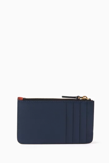 Card Case in Saffiano Leather