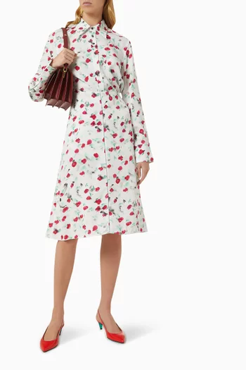 Reverie-print Shirt in Viscose