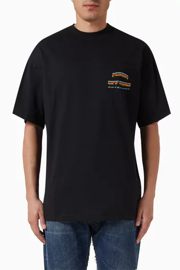 Off Road Adventure Graphic T-shirt in Cotton-jersey