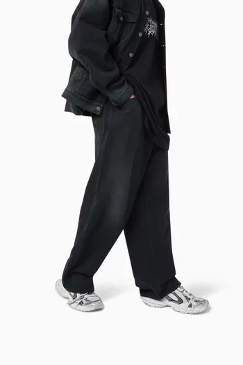 3XL Logo Sneakers in Mesh