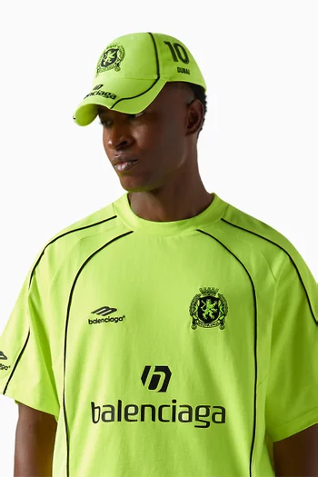 Dubai Soccer Cap in Cotton Drill