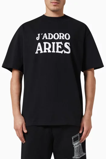 J'Adoro Aries T-shirt in Cotton