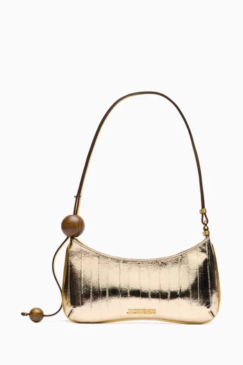 Le Bisou Perle Shoulder Bag in Leather