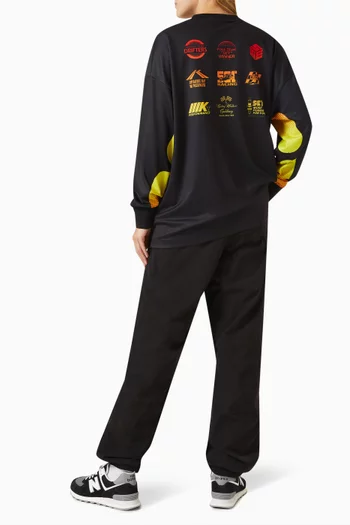 Ridley Speed Logo Sweatshirt in Pique-jersey