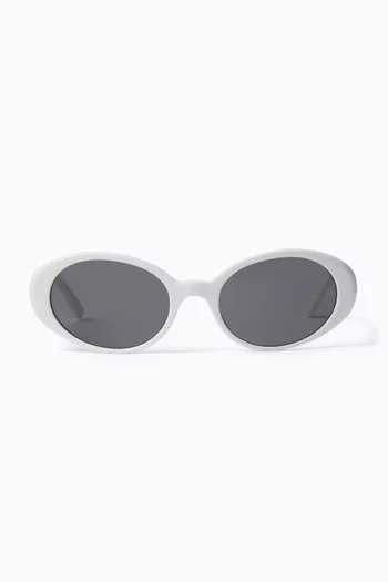 Re-Edition DNA Round Sunglasses in Acetate