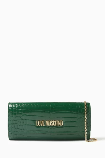 Moschino green velvet bag new arrivals