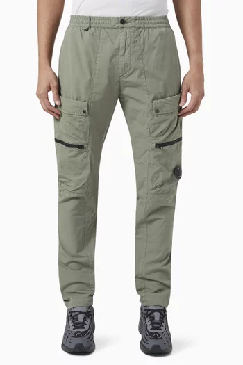 Micro Reps Cargo Track Pants in Cotton