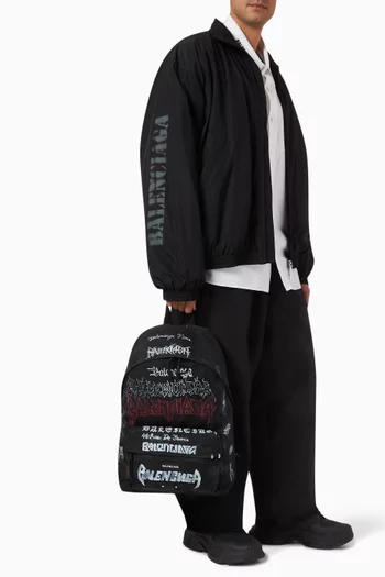 حقيبة ظهر إكسبلورر دي آي واي ميتال نايلون معاد تدويره