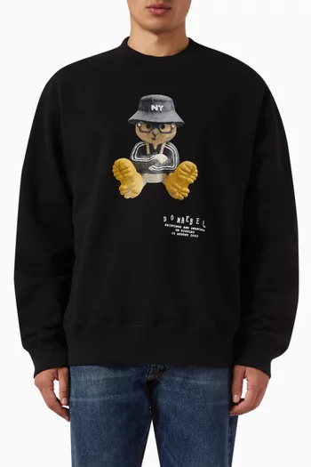 New Yorker Sweatshirt in French-terry