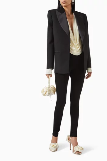 Tailored Oversized Blazer in Wool