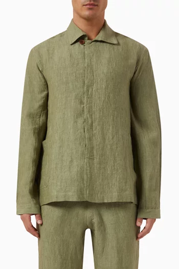 Lightweight Jacket in Linen