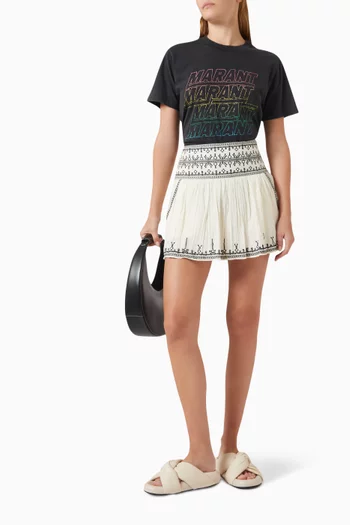 Zoeline Logo T-shirt in Organic Cotton