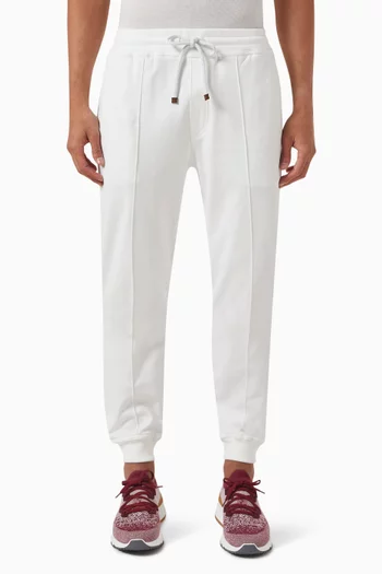 Tapered Track Pants in Cotton