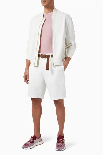 Bermuda Shorts in Cotton