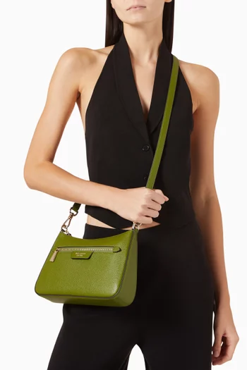 Hudson Convertible Crossbody Bag in Leather