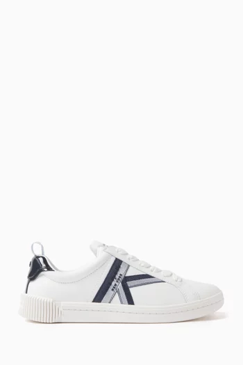 K as in Kate Court Sneakers in Leather