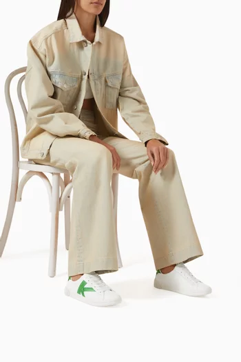 K as in Kate Court Sneakers in Leather