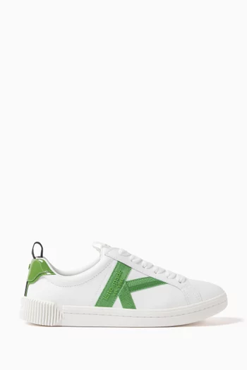 K as in Kate Court Sneakers in Leather