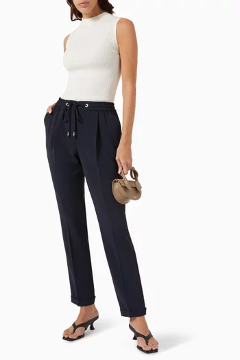 Tariyanah Crop Pants in Crepe