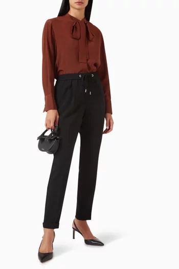 Tariyanah Crop Pants in Crepe
