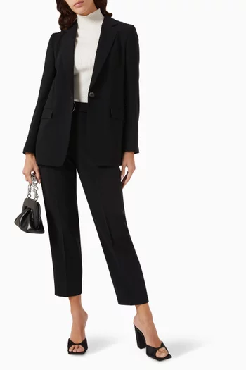 Tapiah Tapered-leg Pants in Crepe