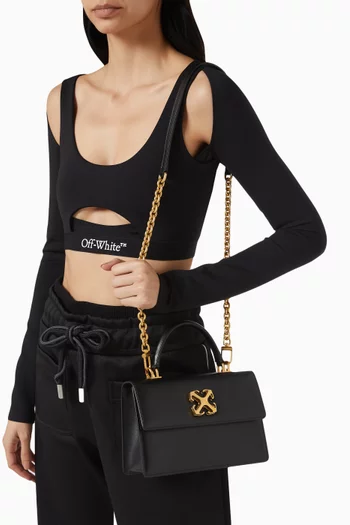 Jitney 1.4 Top Handle Bag in Calfskin Leather