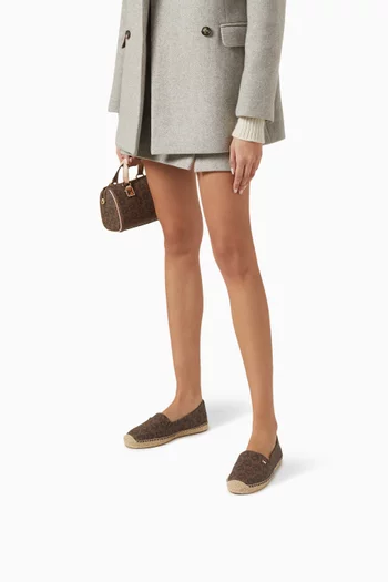 Kendrick Empire Espadrilles in Logo Canvas