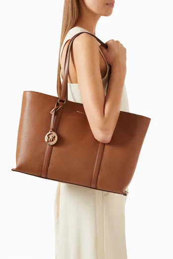 Large Temple Tote Bag in Leather
