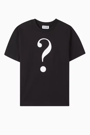 Question Mark T-shirt in Cotton