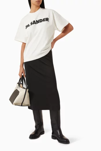 Logo T-shirt in Cotton Jersey
