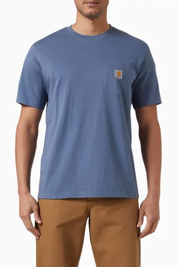 Pocket T-shirt in Cotton-jersey