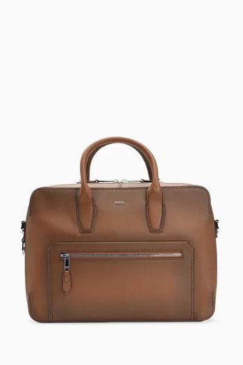 Highway Document Case in Leather