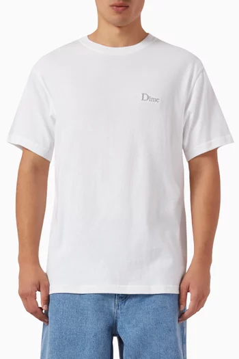 Classic Small Logo T-shirt in Cotton