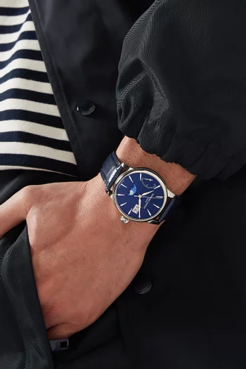 Classics Power Reserve Big Date Automatic Watch, 40mm