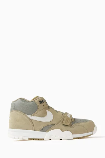 Air Trainer 1 Sneakers in Suede and Leather