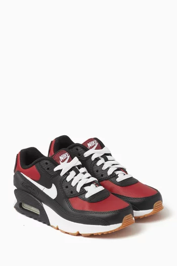 Kids Air Max 90 LTR Sneakers in Leather